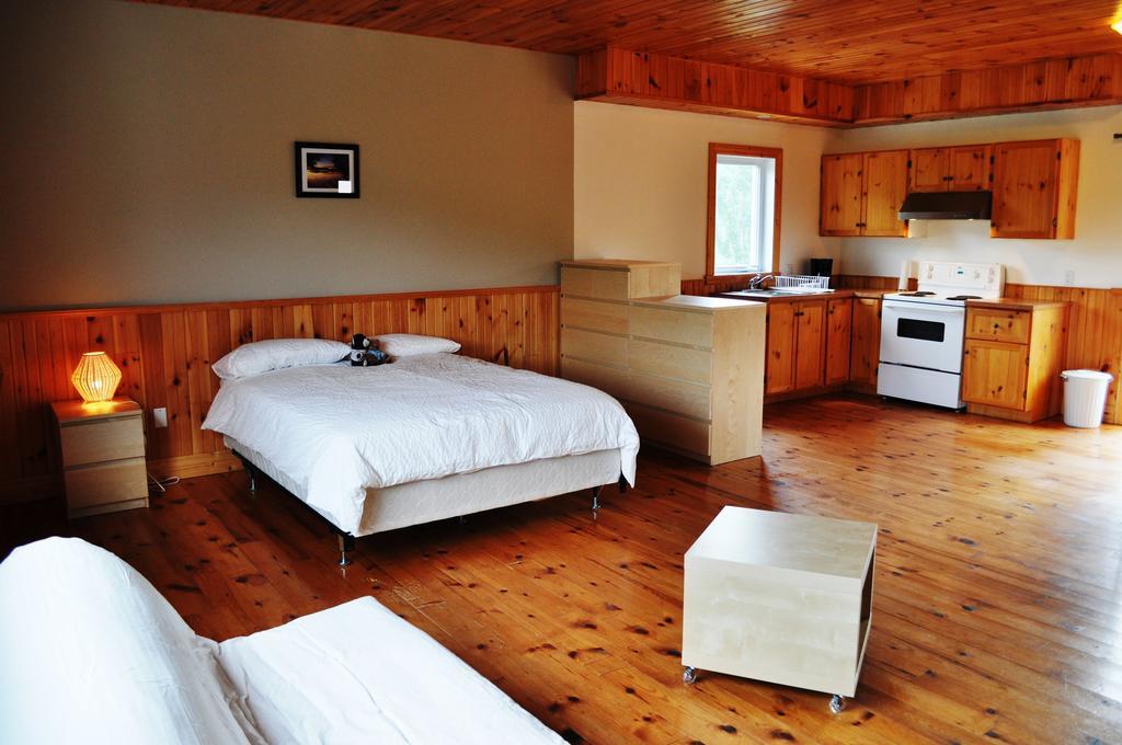 La Taniere De L'Ours Hotel Saint-Donat-de-Montcalm Kamer foto